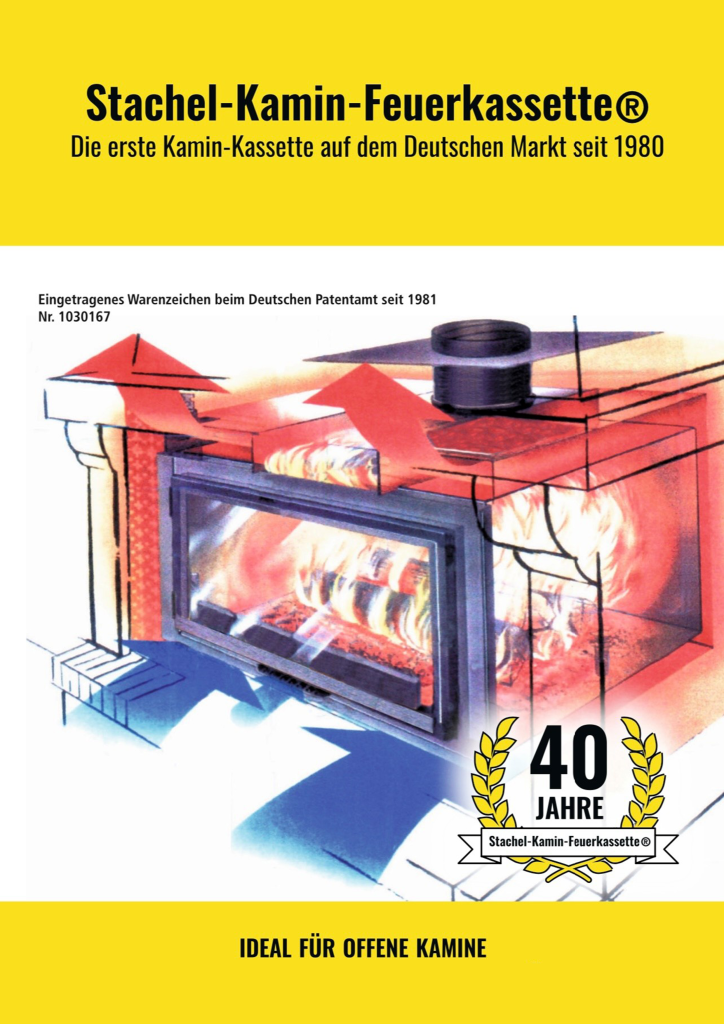 Stachel-Kamin-Feuerkassette© seit 1980